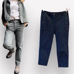 🐠Aequamente straight pants chinos blue medium